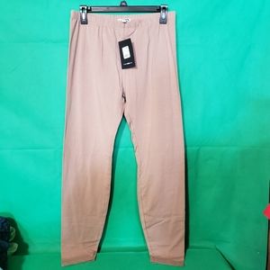 Fashion nova mocha leggins size xl